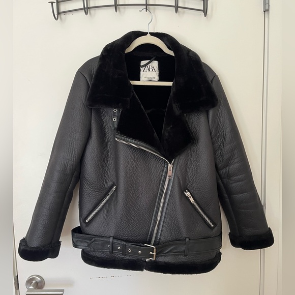 Zara Black Jacket - Picture 1 of 8